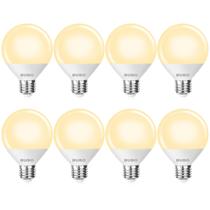 Lâmpadas de vaidade BUBO para banheiro sobre espelho, 7 W, pacote com 8