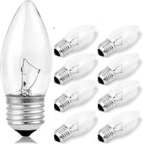 Lâmpadas DXMKOP Incandescent 60W Torpedo Tip Chandelier