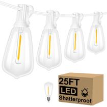 Lâmpadas E12 LED impermeáveis String Light Brightever 7,6 m 13