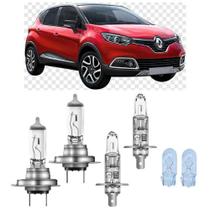 Lampadas farol alto captur 2017 halogenas amarelas