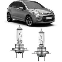 Lampadas farol alto citroen c3 2013 ate 2017 h7