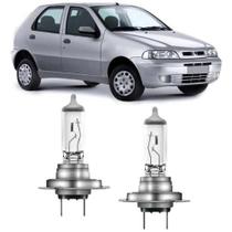 Lampadas farol alto fiat palio g2 2001 ate 2007 h7