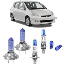 Lampadas farol alto fit 2003 04 05 06 07 2008 efeito xenon Lampadas farol alto fit 2003 04 05 06 07 2008 efeito xenon