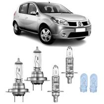 Lampadas farol alto sandero 2007 2008 2009 2010 halogenas amarelas Lampadas farol alto sandero 2007 2008 2009 2010 halogenas amarelas