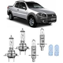 Lampadas farol alto strada g5 2014 2015 2016 halogenas amarelas