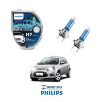 Lâmpadas Farol Baixo Ford Ka 1997-2007 H7 CrystalVision Philips