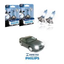 Lâmpadas Farol Baixo GM Calibra 1994-1996 H7 BlueVision Philips