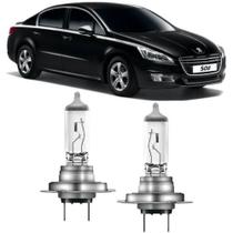 Lampadas farol baixo peugeot 508 2012 2013