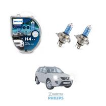 Lâmpadas Farol Chery Tiggo Philips H4 CrystalVision