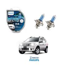 Lâmpadas Farol Ford EcoSport Philips H4 CrystalVision