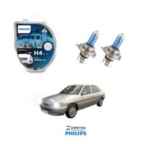 Lâmpadas Farol Ford Escort Philips H4 CrystalVision Lâmpadas Farol Ford Escort Philips H4 CrystalVision