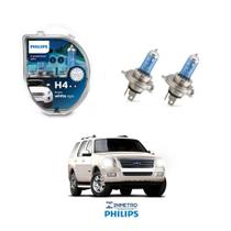 Lâmpadas Farol Ford Explorer Philips H4 CrystalVision Lâmpadas Farol Ford Explorer Philips H4 CrystalVision