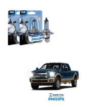 Lâmpadas Farol Ford F-250 Philips H4 BlueVision