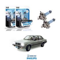 Lâmpadas Farol GM Chevette Philips H4 BlueVision
