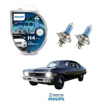 Lâmpadas Farol GM Chevy Philips H4 CrystalVision Lâmpadas Farol GM Chevy Philips H4 CrystalVision