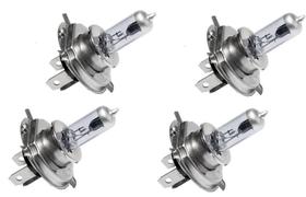 Lampadas Farol H4 35W35 12V Titan Fan Ybr Factor 125 Yes 4Un