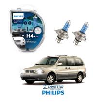 Lâmpadas Farol KIA Carnival Philips H4 CrystalVision