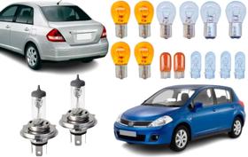 Lampadas farol lanterna giro nissan tiida 2008 a 2013