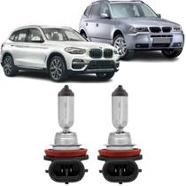 Lampadas farol milha bmw x3 2004 adiante h11