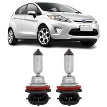 Lampadas farol milha ford new fiesta 2011 2012 2013 h11