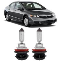 Lampadas farol milha honda new civic 2007 ate 2011 h11