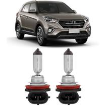 Lampadas farol milha hyundai creta 2.0 2017 adiante h11