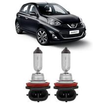 Lampadas farol milha nissan march 2011 2012 2013 2014