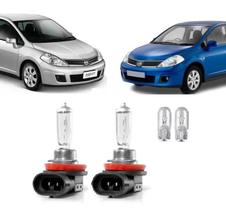 Lampadas Farol Milha Nissan Tiida 2007 08 09 10 11 12 2013