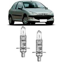 Lampadas farol milha peugeot 206 todos