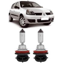 Lampadas farol milha renault clio 2004 ate 2012 h11