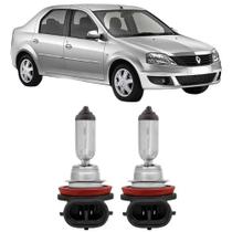 Lampadas farol milha renault logan 2011 2012 2013