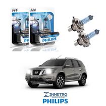 Lâmpadas Farol Nissan Terrano Philips H4 BlueVision