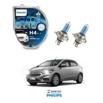 Lâmpadas Farol Onix Onix Philips H4 CrystalVision