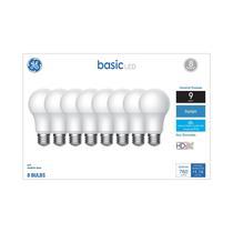 Lâmpadas GE Basic 60W Daylight A19 E26 760 Lumens, pacote com 8