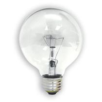 Lâmpadas GE G25 Crystal Clear 40W 120V E26, pacote com 3