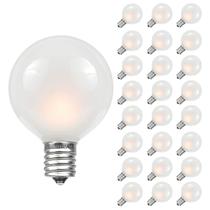 Lâmpadas Globo ao ar livre Novelty Lights G40 Frosted White x25