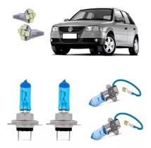 Lâmpadas gol saveiro g1 g2 g3 g4 super branca efeito xenon