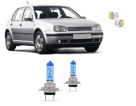 Lâmpadas Golf 1999 2000 2001 2002 Até 2006 Farol Baixo