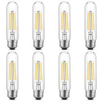 Lâmpadas Gozelux T10 LED 6W 4000K Cool White E26, pacote com 8 Lâmpadas Gozelux T10 LED 6W 4000K Cool White E26, pacote com 8