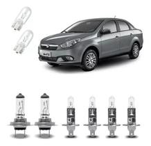 Lâmpadas halogen grand siena alto baixo millha