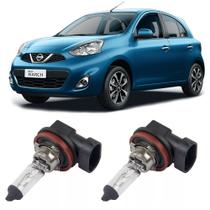 Lâmpadas Halógena Original Farol de Milha H11 Nissan March Todos