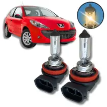 Lâmpadas Halógena Original Farol de Milha Peugeot 207 Todos Lâmpadas Halógena Original Farol de Milha Peugeot 207 Todos