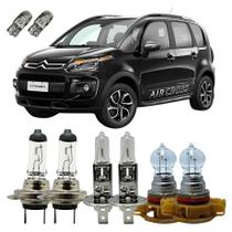 Lâmpadas Halógenas AirCross Alto Baixo Milha 3200K T10