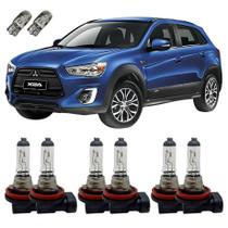 Lâmpadas Halógenas Alto Baixo Milha 3200K Mitsubishi ASX T10 Lâmpadas Halógenas Alto Baixo Milha 3200K Mitsubishi ASX T10