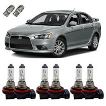 Lâmpadas Halógenas Lancer Alto Baixo Milha 3200K Mitsubishi Lâmpadas Halógenas Lancer Alto Baixo Milha 3200K Mitsubishi