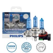 Lâmpadas Halógenas Philips Super Brancas 5000k - H1, H4, H7, H8, H11, HB2, HB3, HB4, 9003 (12V)