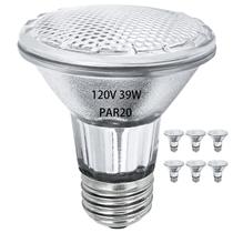 Lâmpadas halógenas RAGFOZ Par20 Flood 39W 2700K 120V 6 unidades Lâmpadas halógenas RAGFOZ Par20 Flood 39W 2700K 120V 6 unidades