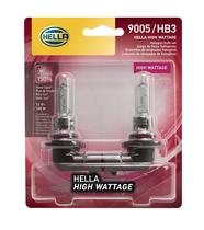 Lâmpadas HELLA 9005 100W 12V de alta potência, pacote com 2 unidades Lâmpadas HELLA 9005 100W 12V de alta potência, pacote com 2 unidades