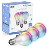 Lâmpadas inteligentes Feit Electric RGB que mudam de cor 9W, pacote com 3