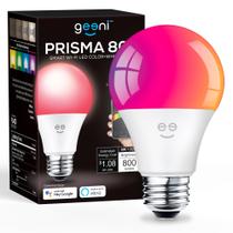 Lâmpadas inteligentes Geeni Prisma, pacote com 1, LED RGBW, 800 lm, 9 W
